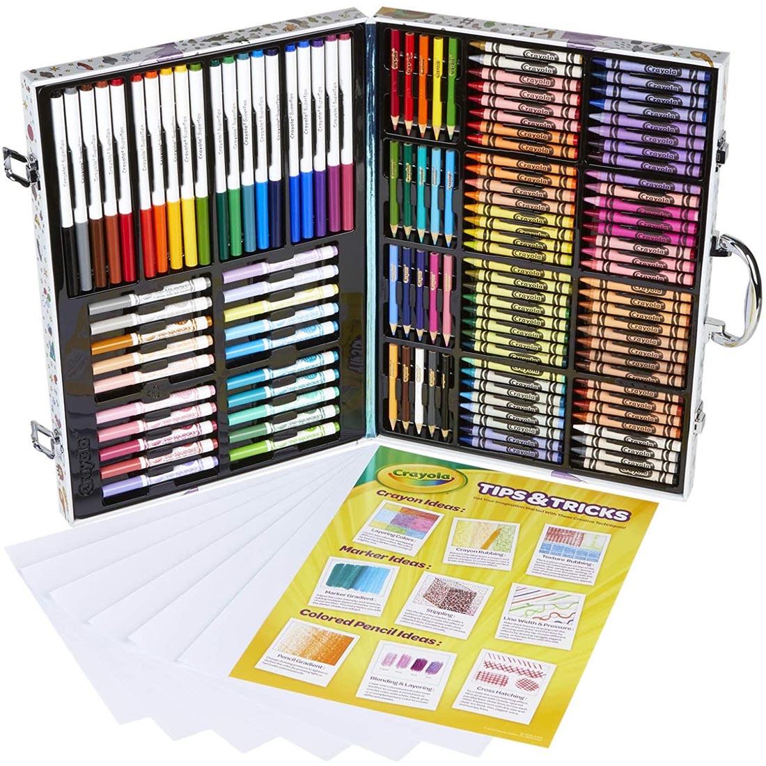 Crayola Inspiration Art Case 140 pieces! Art Supplies Crayons 4+