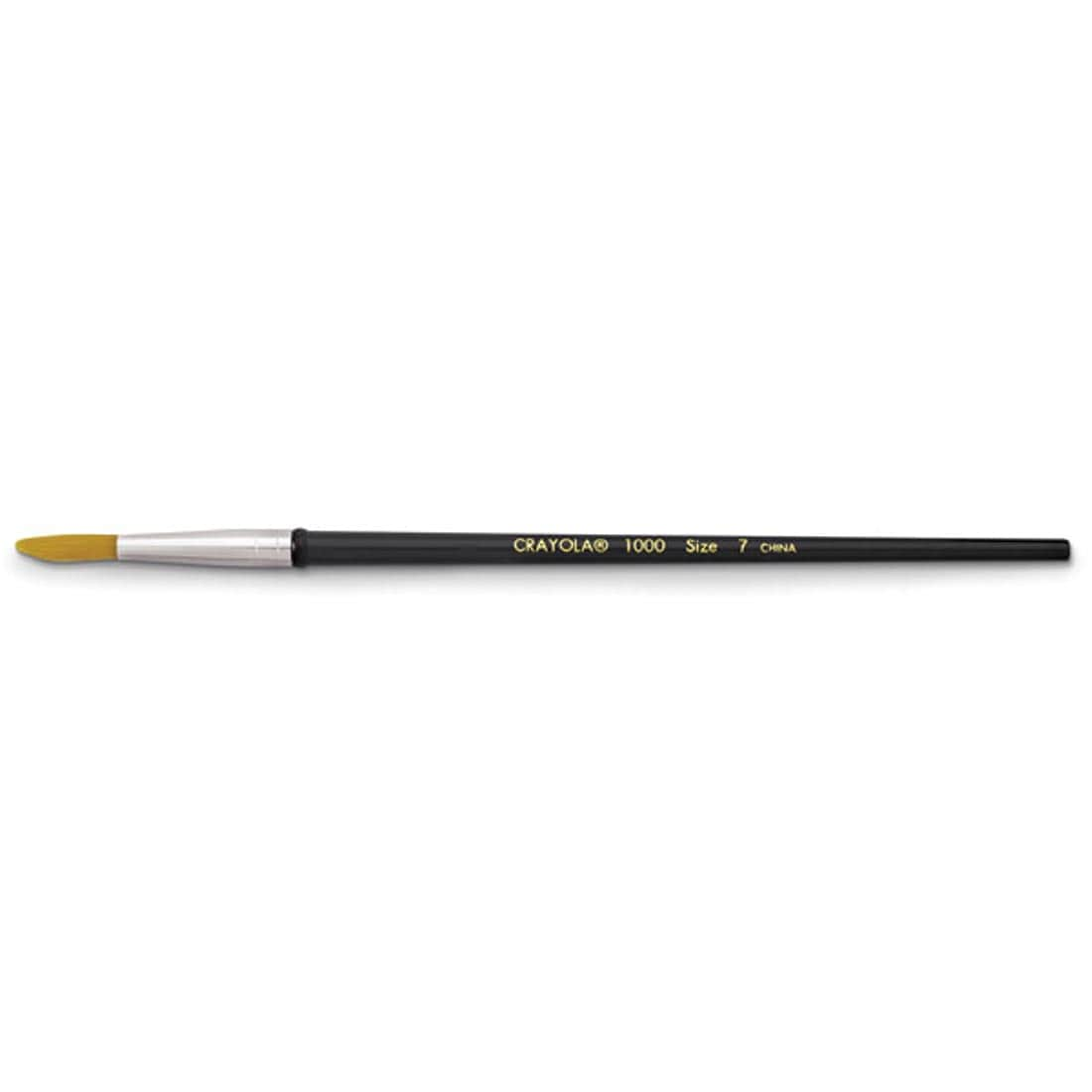 Crayola Gold Taklon Brush Size 7