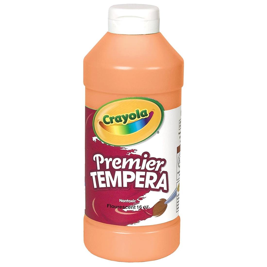 Fluorescent Orange-Yellow Crayola Premier Tempera Paint