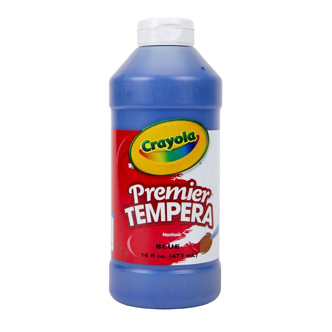 Bottle of Blue Crayola Premier Tempera Paint