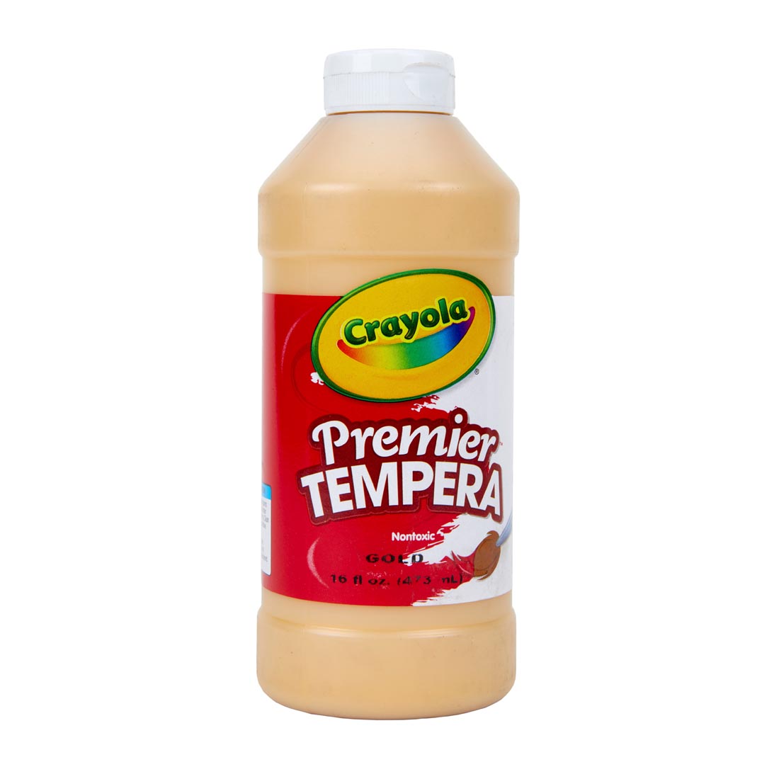 Bottle of Gold Crayola Premier Tempera Paint
