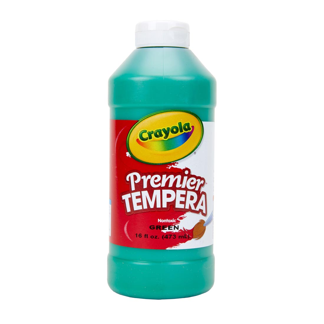 Bottle of Green Crayola Premier Tempera Paint