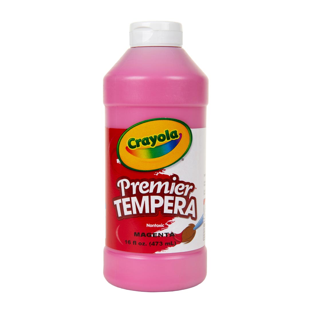 Bottle of Magenta Crayola Premier Tempera Paint