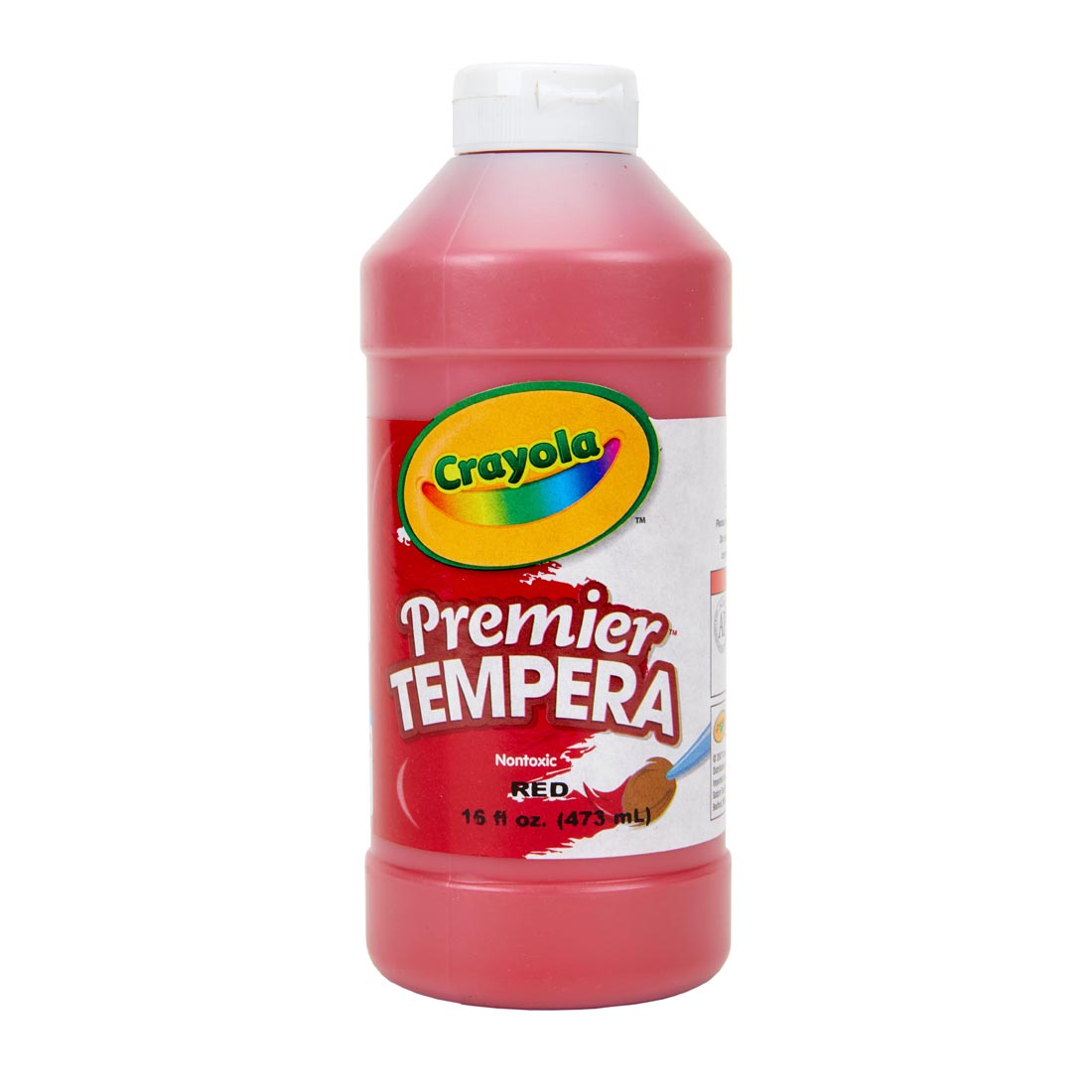Bottle of Red Crayola Premier Tempera Paint