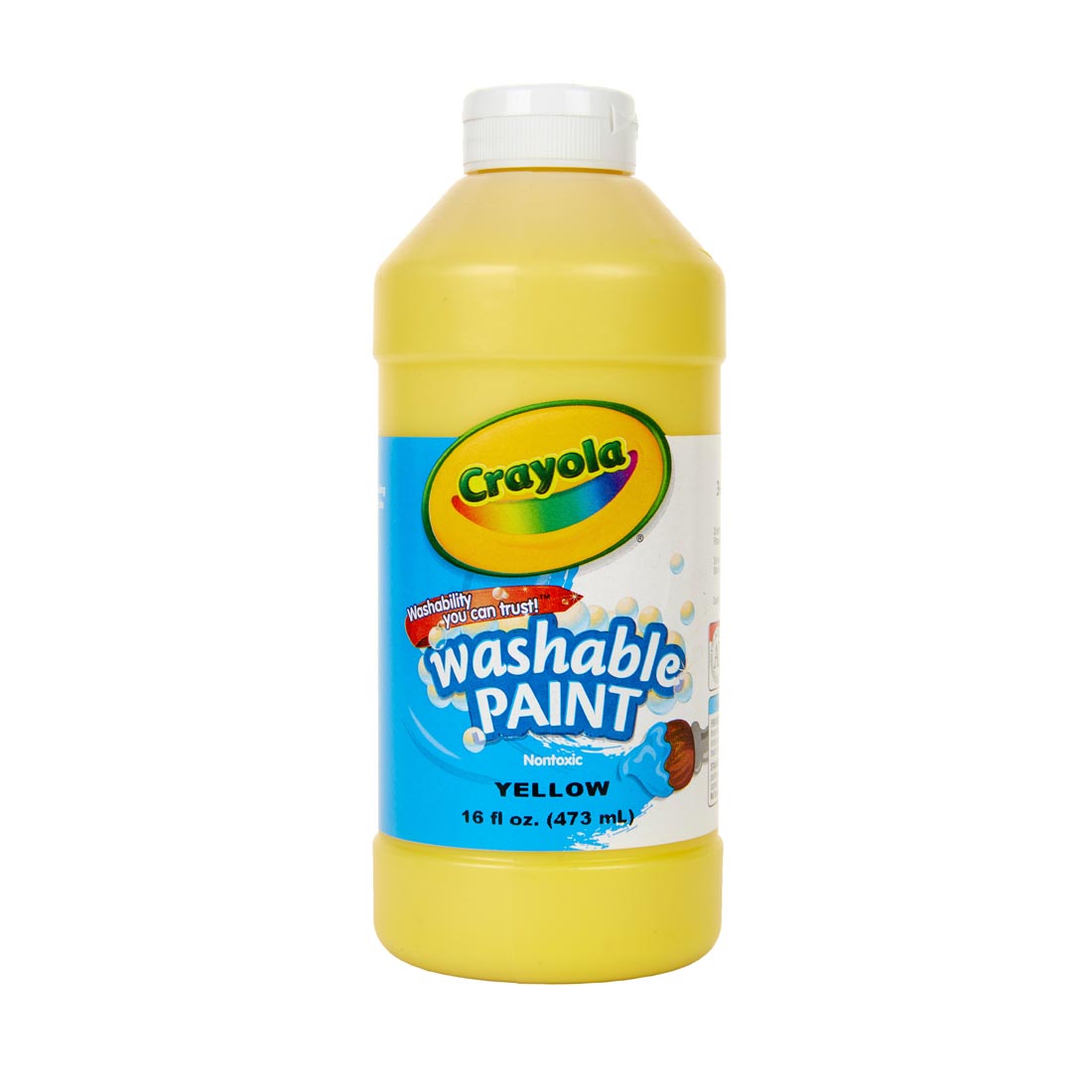 Bottle of Yellow Crayola Premier Tempera Paint