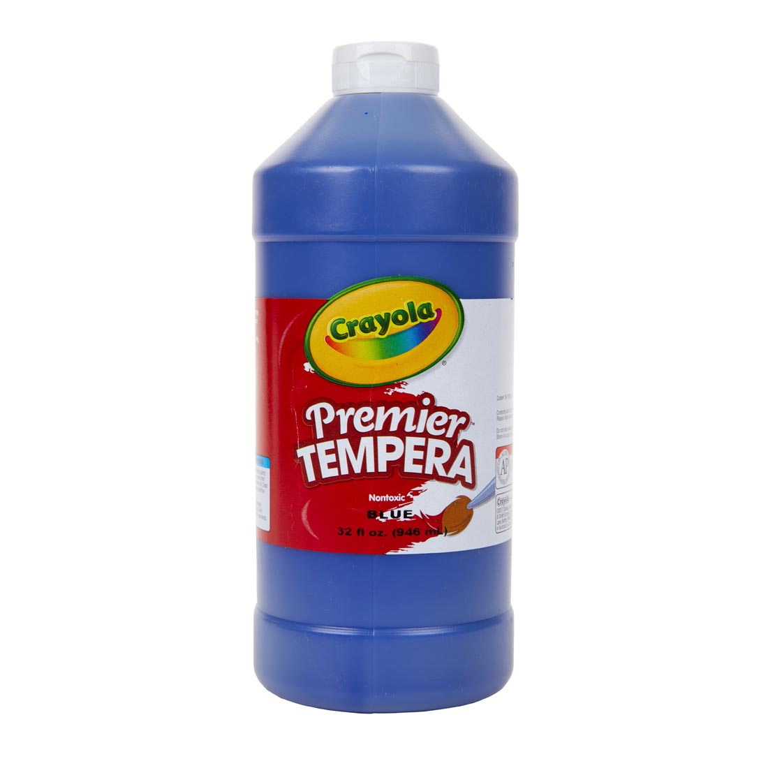 Bottle of Blue Crayola Premier Tempera Paint