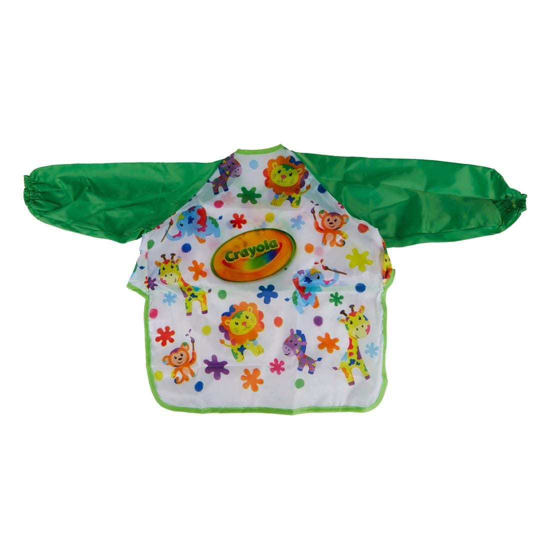 Crayola Art Smock with green sleeves