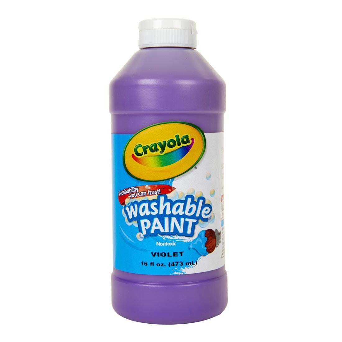 Bottle of Violet Crayola Washable Paint