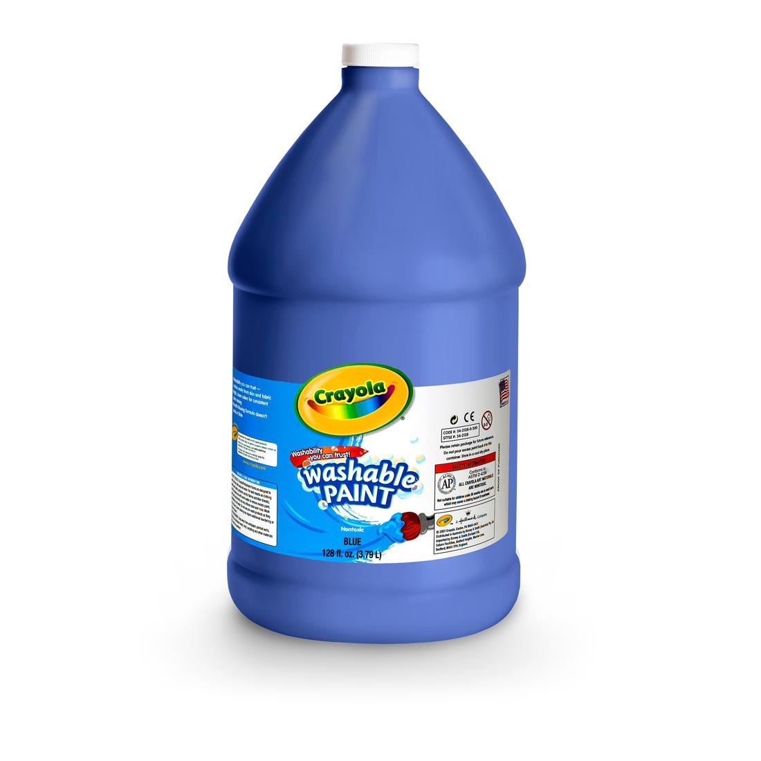 Gallon Jug of Blue Crayola Washable Paint