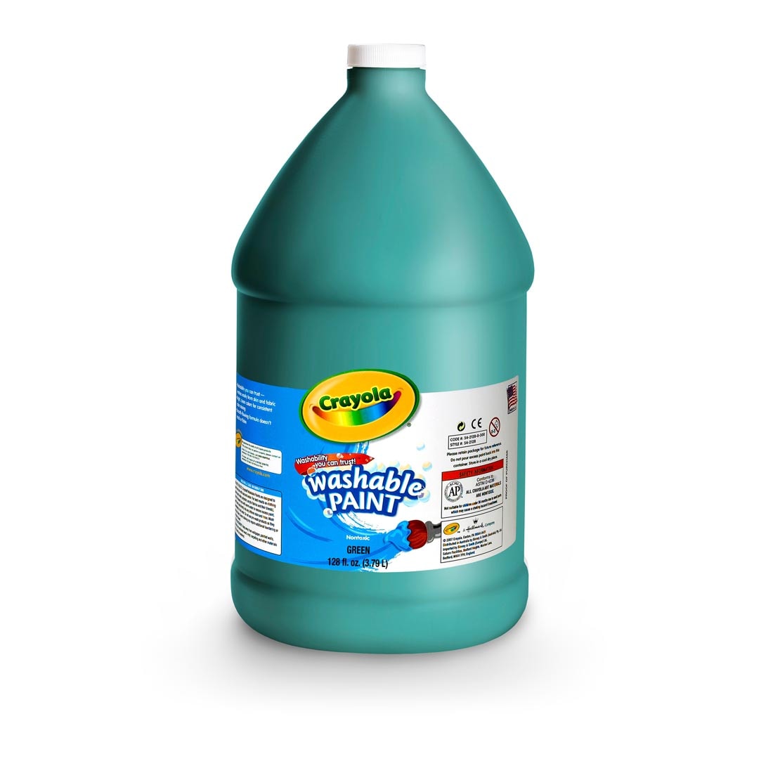 Gallon Jug of Green Crayola Washable Paint