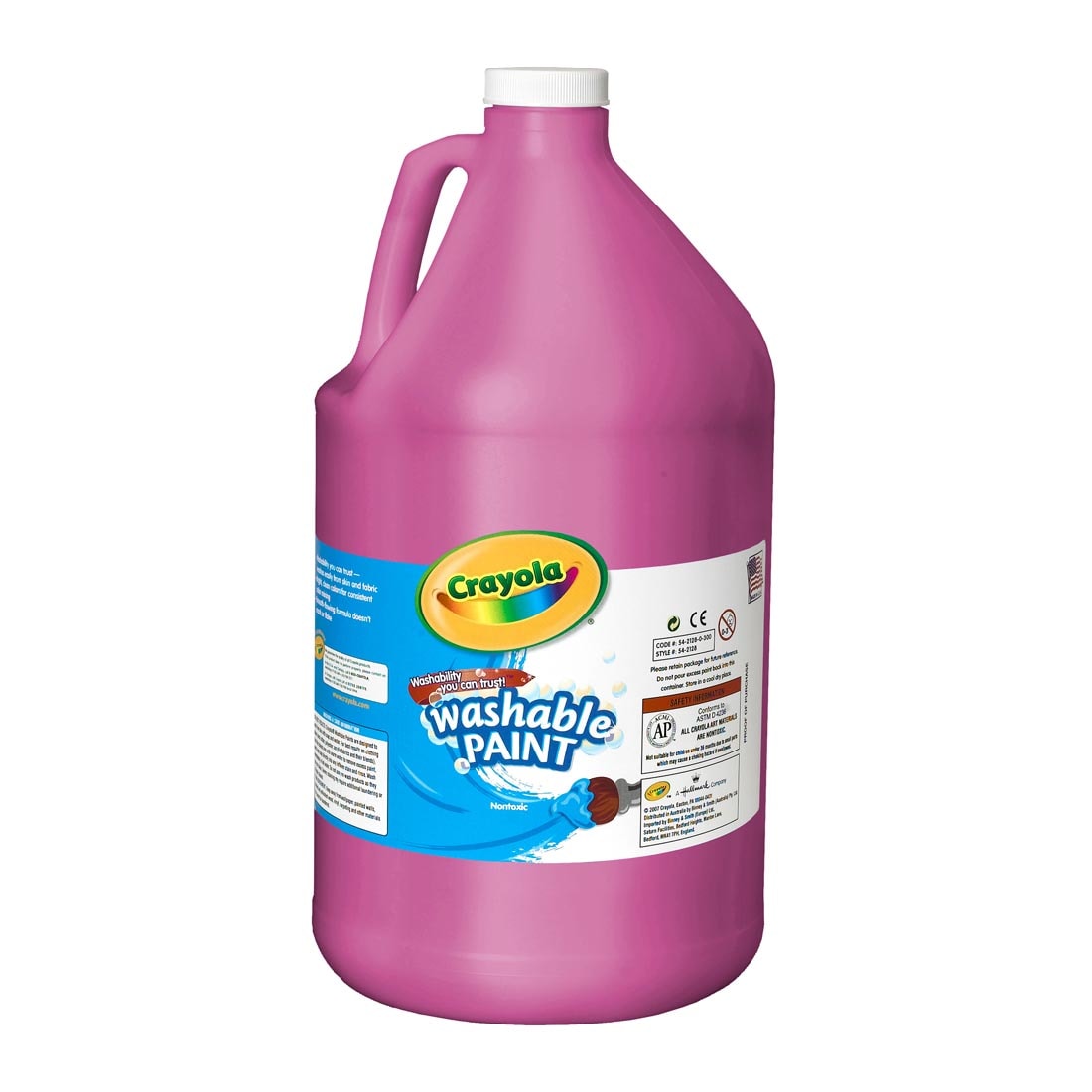 Gallon Jug of Magenta Crayola Washable Paint