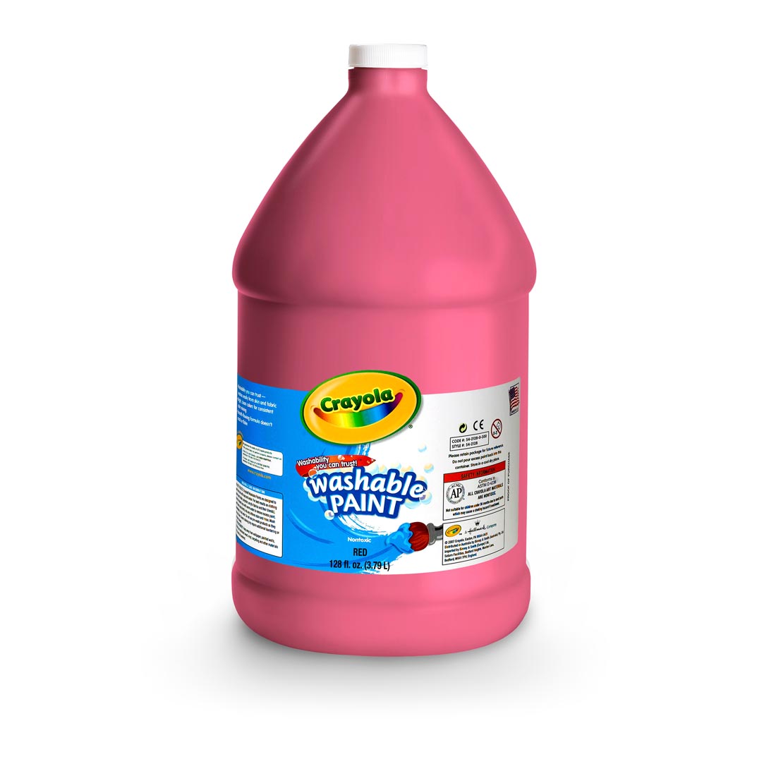 Gallon Jug of Red Crayola Washable Paint