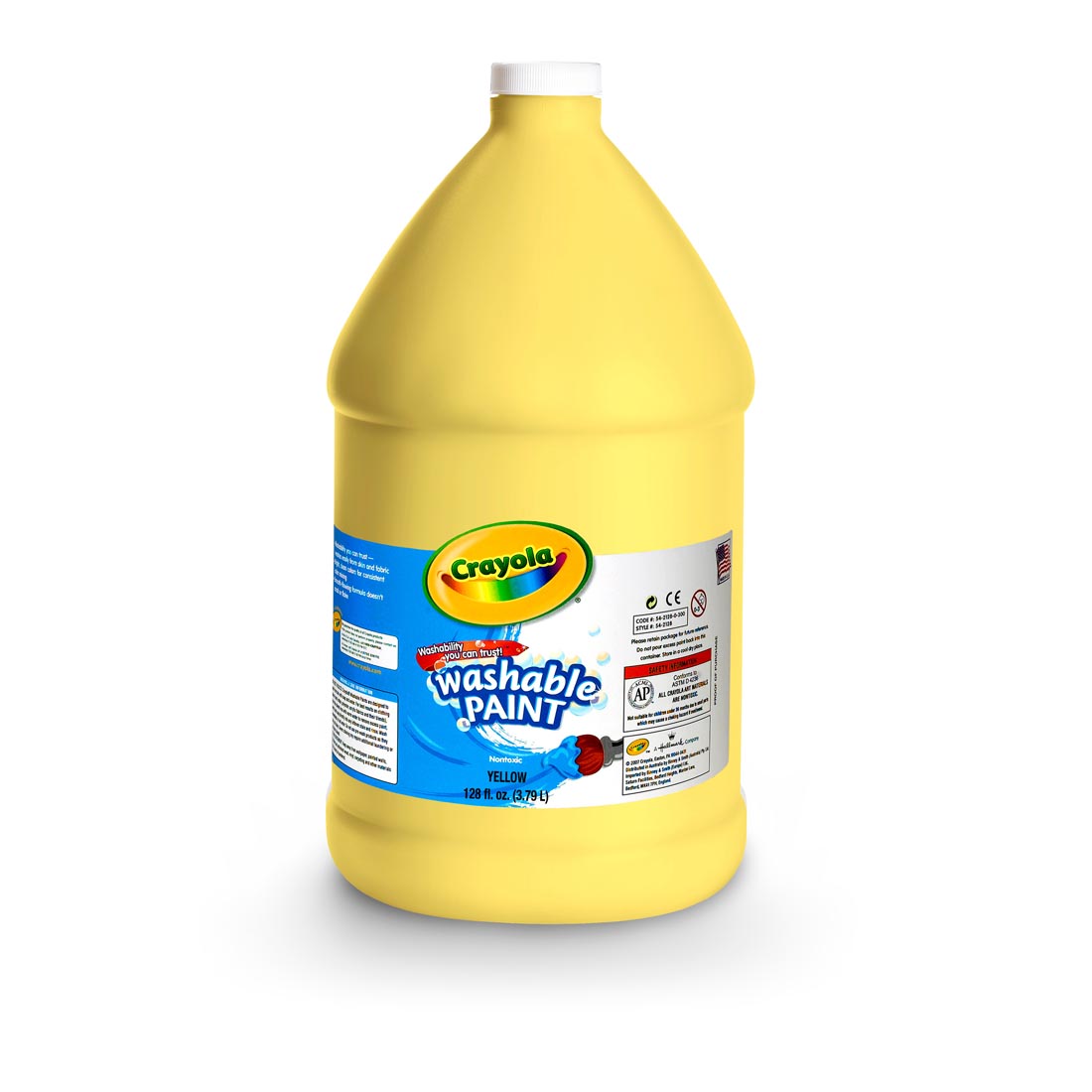 Gallon Jug of Yellow Crayola Washable Paint