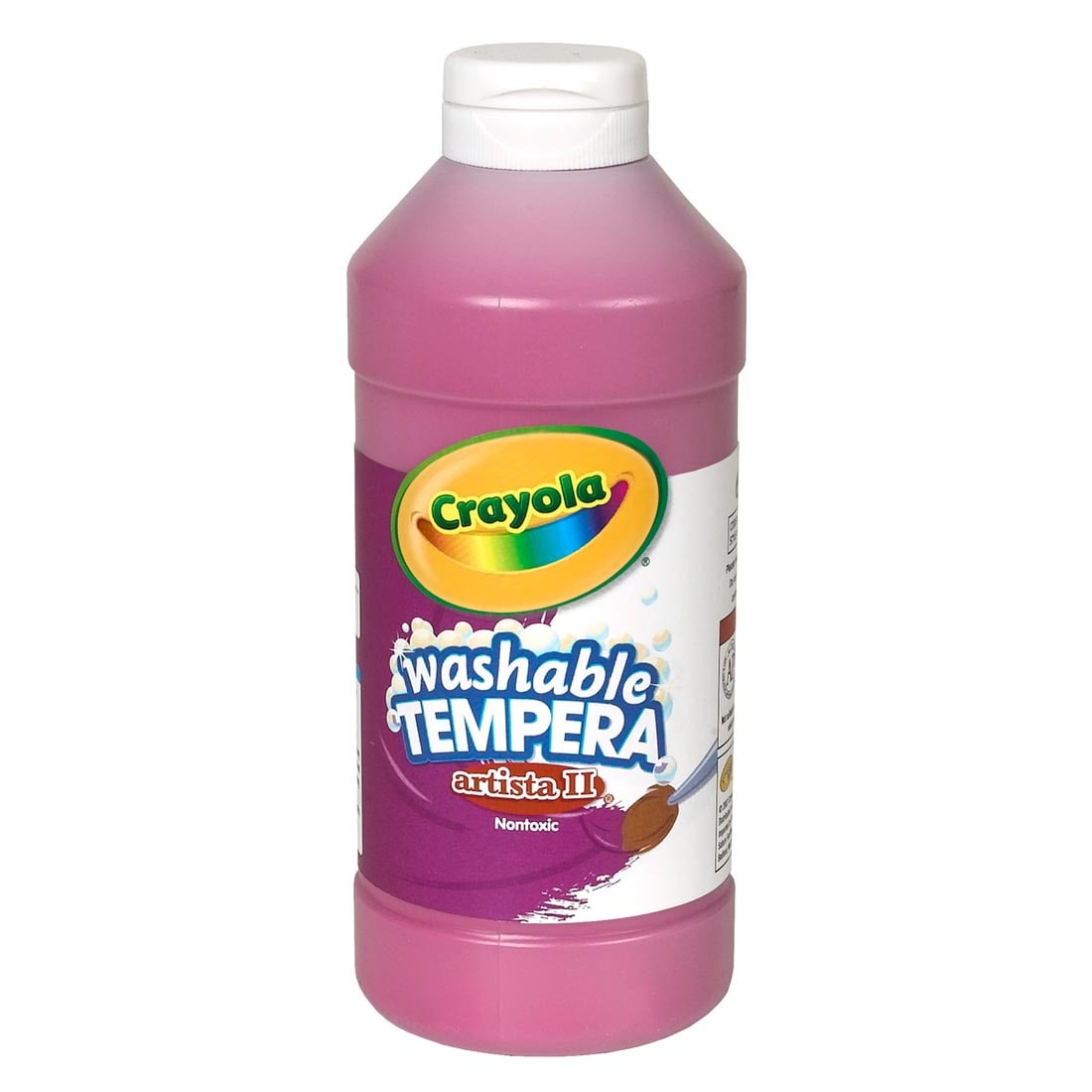 Bottle of Magenta Crayola Artista II Washable Tempera Paint