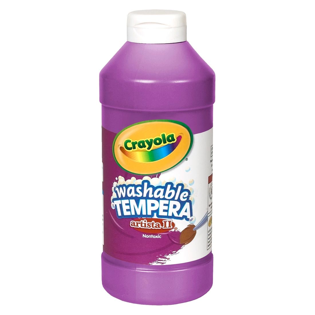 Bottle of Violet Crayola Artista II Washable Tempera Paint