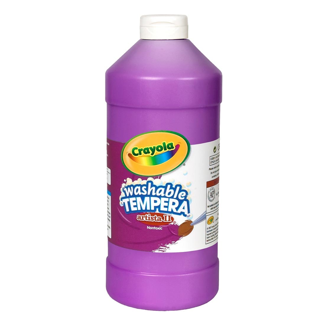 Bottle of Violet Crayola Artista II Washable Tempera Paint