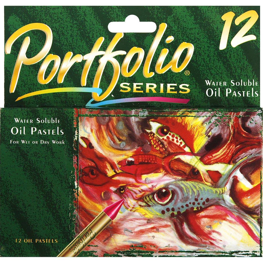 Crayola Portfolio Series Water Soluble Oil Pastels 12-Color Set
