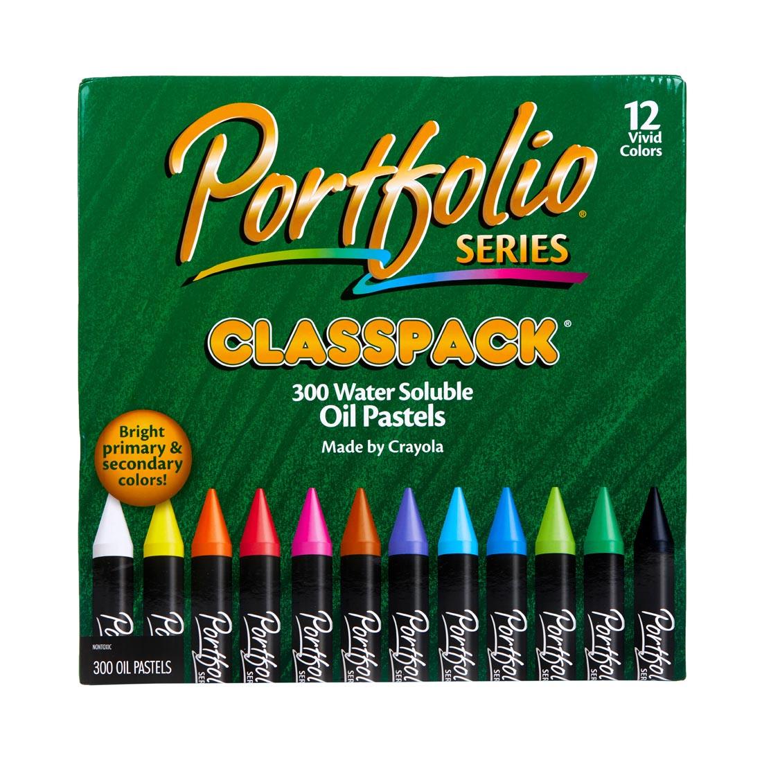 Crayola 300 Oil Pastels 12 Assorted Colors Portfolio Series