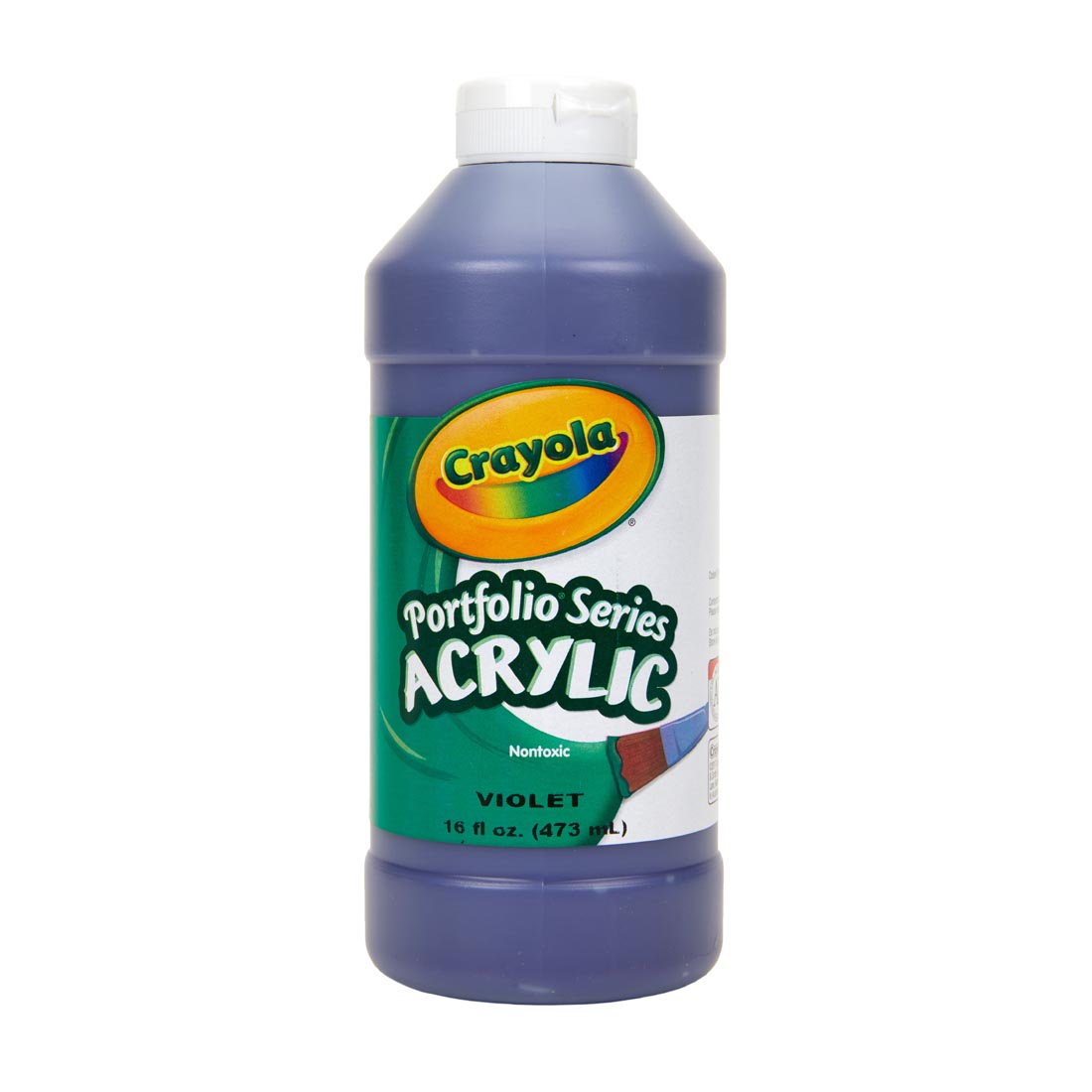 Bottle of Violet Crayola Portfolio Series Acrylic Paint