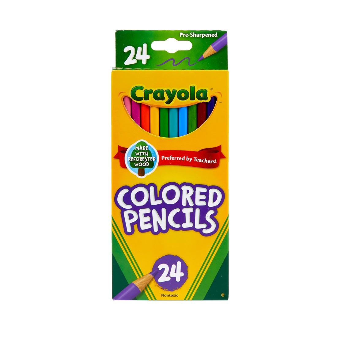 Crayola Colored Pencils 24-Color Set