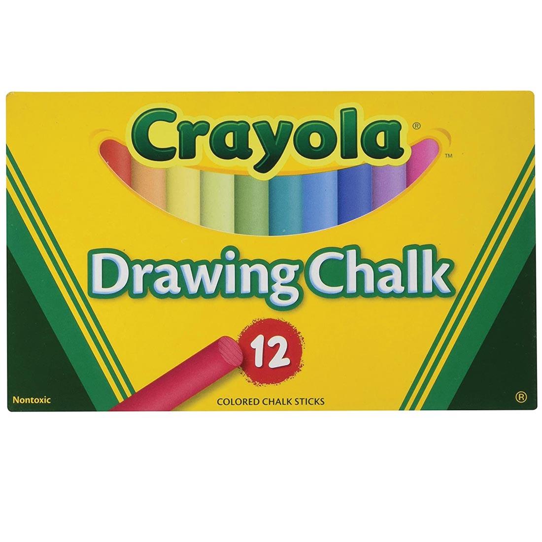 Crayola Colored Drawing Chalk 12-Color Set