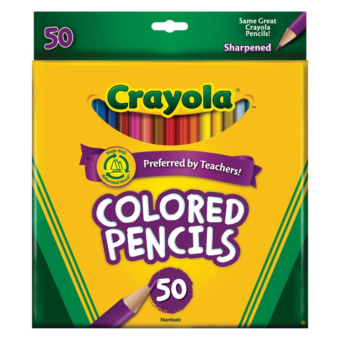 Crayola Colored Pencils 50-Color Set