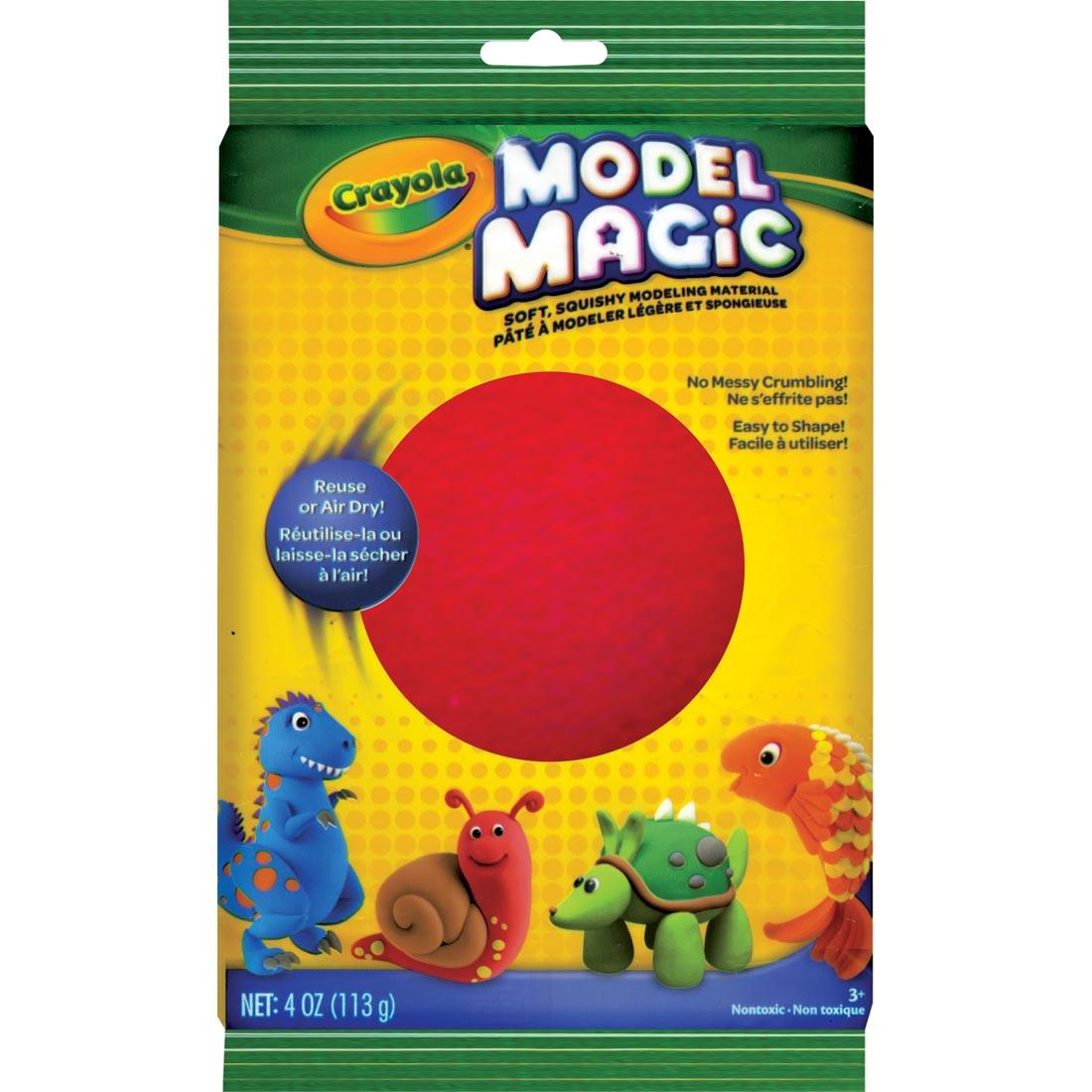 Crayola Model Magic (4oz Pack) – Red - Quality Art, Inc. School and Fine  Art Supplies