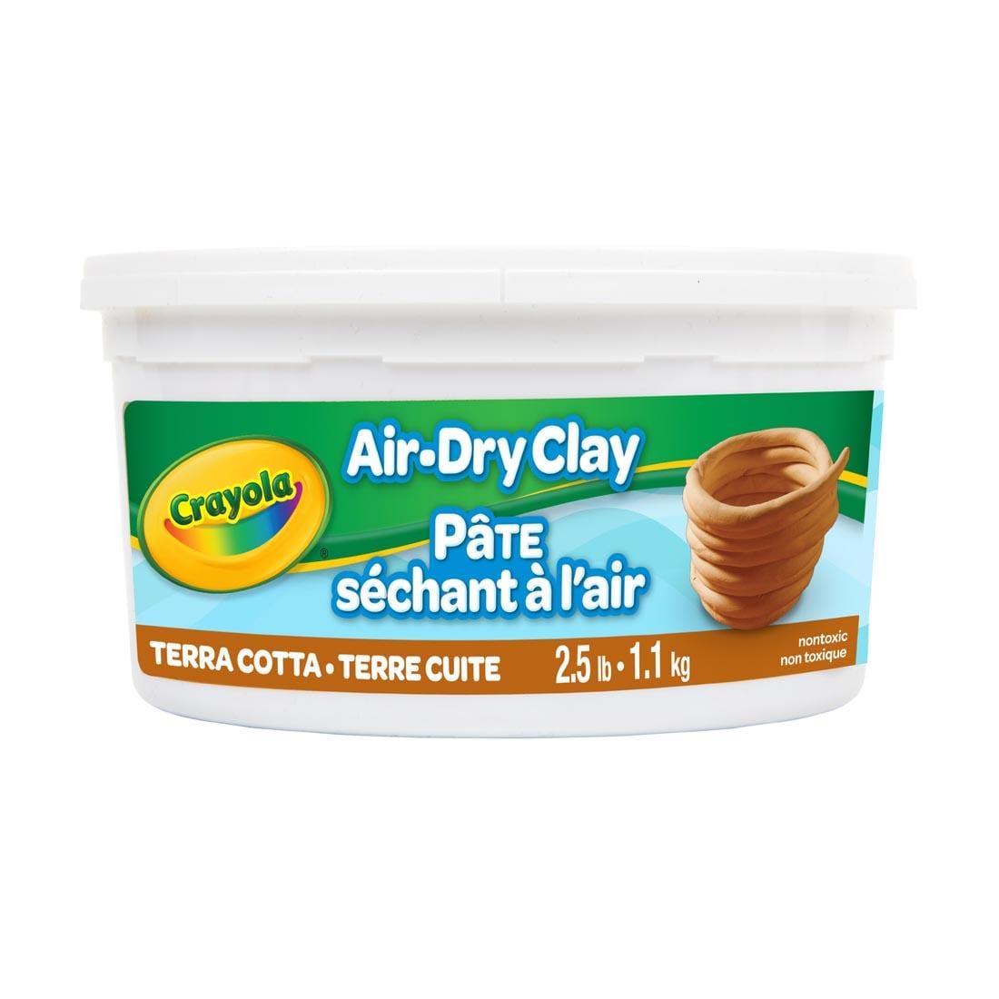 Tub of Terra Cotta Crayola Air-Dry Clay