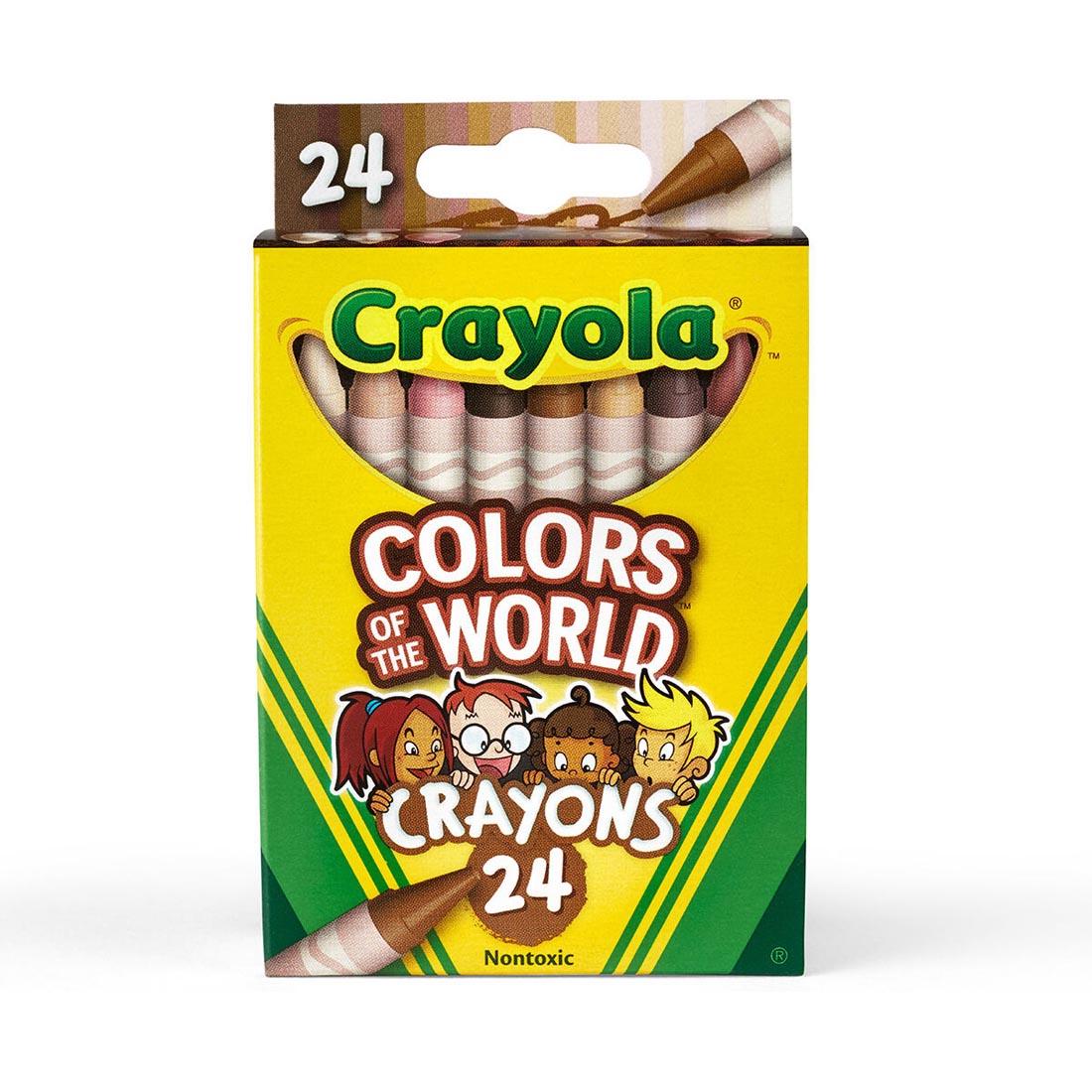 Crayola Colors Of The World Crayons 24-Count Set