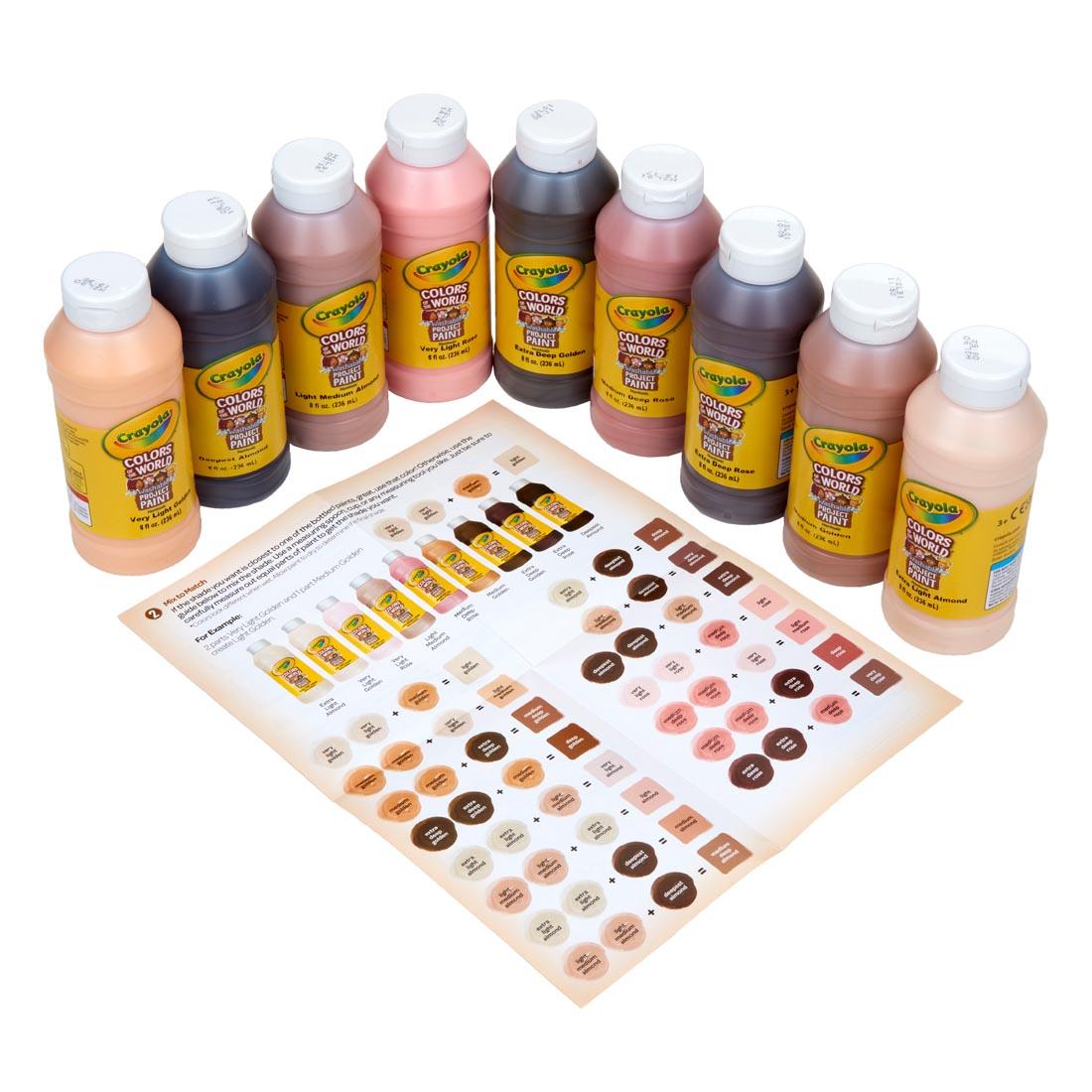 Crayola Colors Of The World Washable Paint Set
