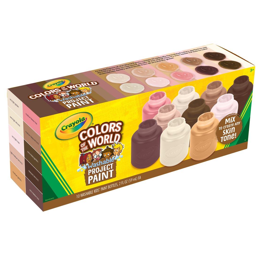 Crayola Colors Of The World Washable Project Paint