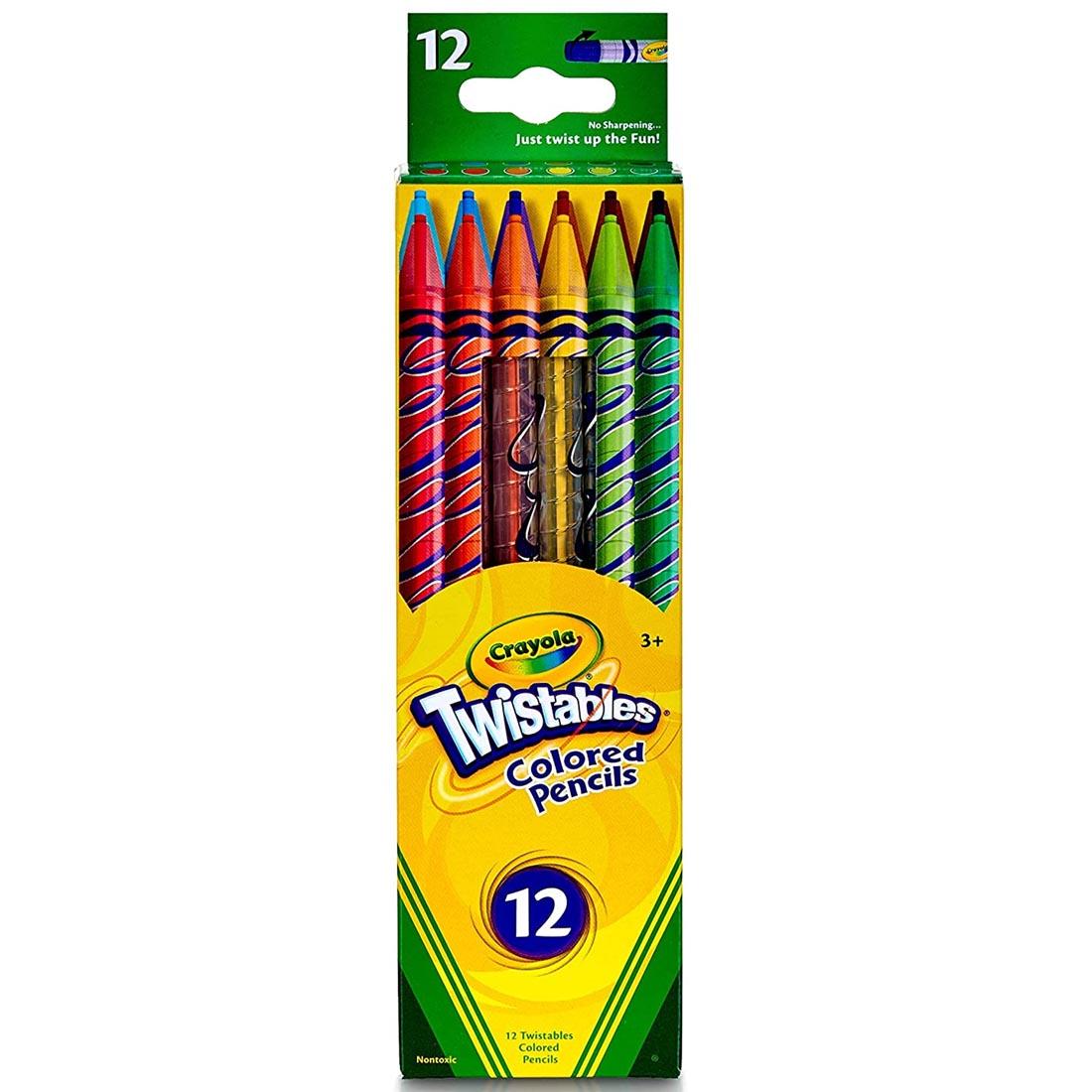 Crayola Twistables Colored Pencils 12-Color Set