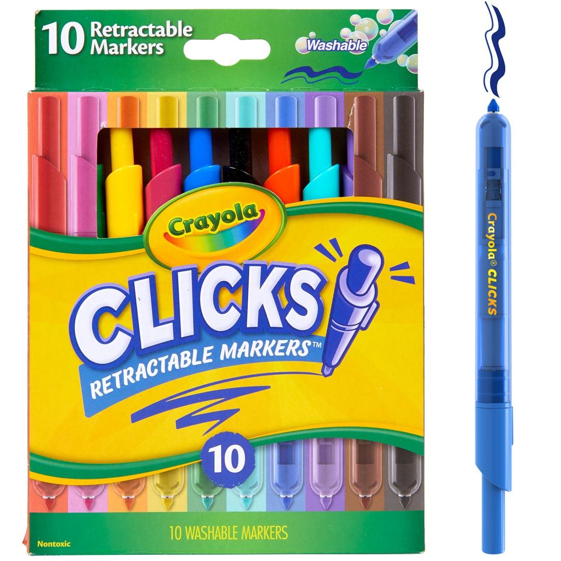 Crayola CLICKS Retractable Markers