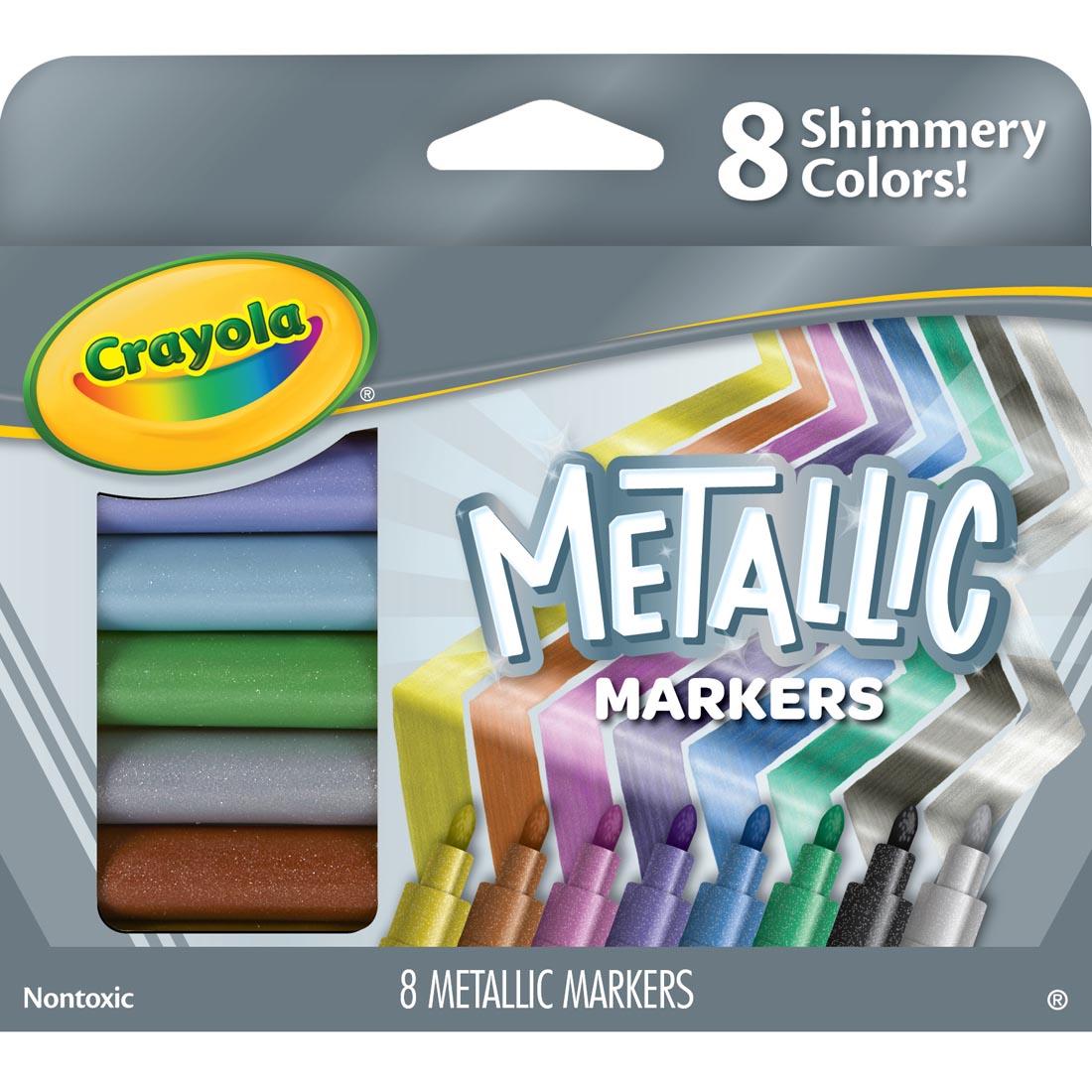 Package of Crayola Metallic Markers