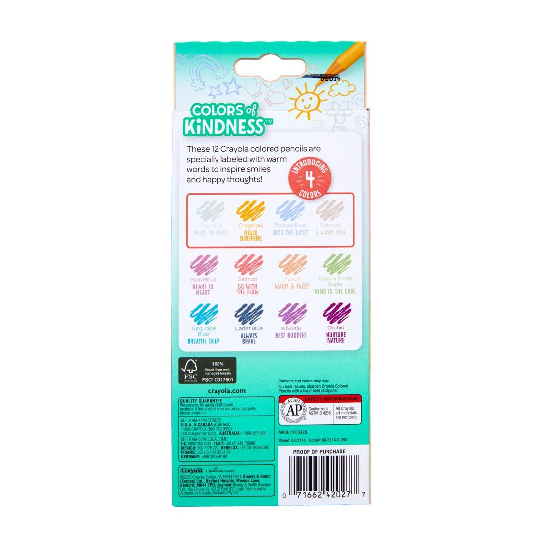 Crayons Colors of Kindness 24 Ct