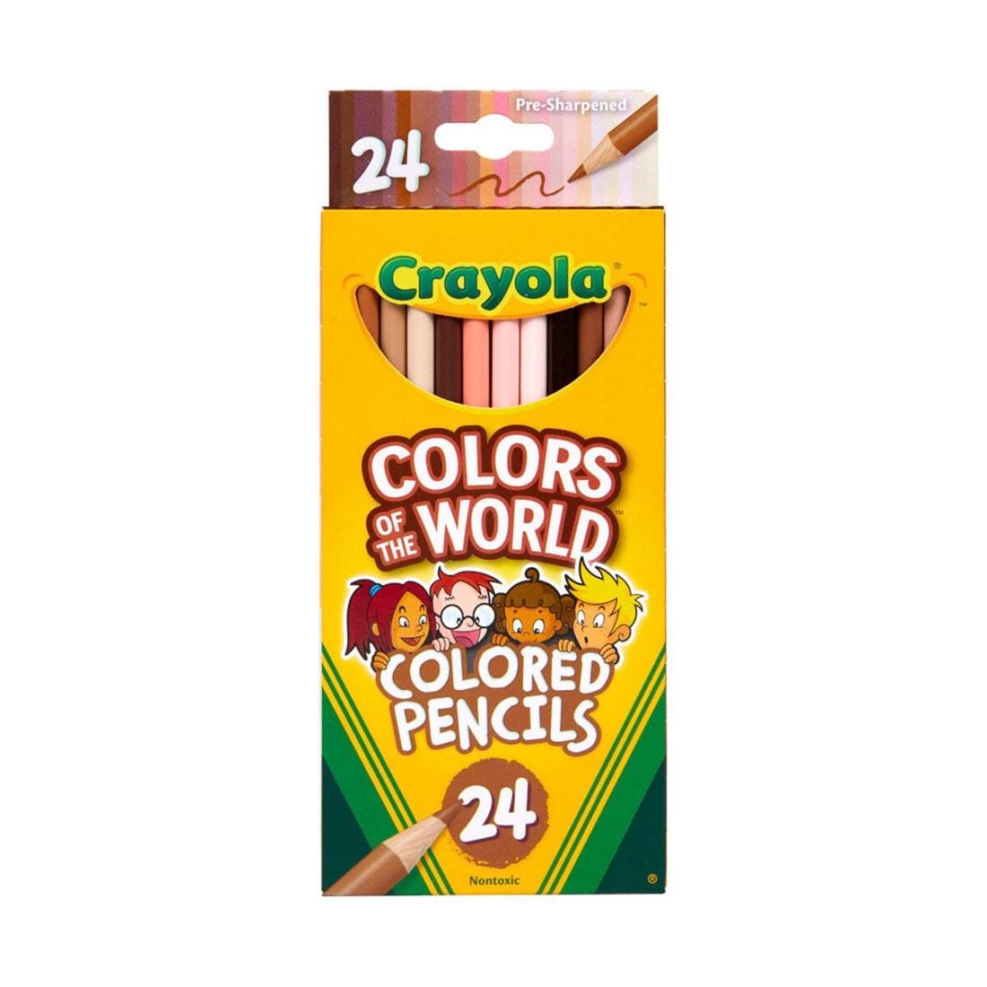 Crayola Colors Of The World Colored Pencils 24-Count Set