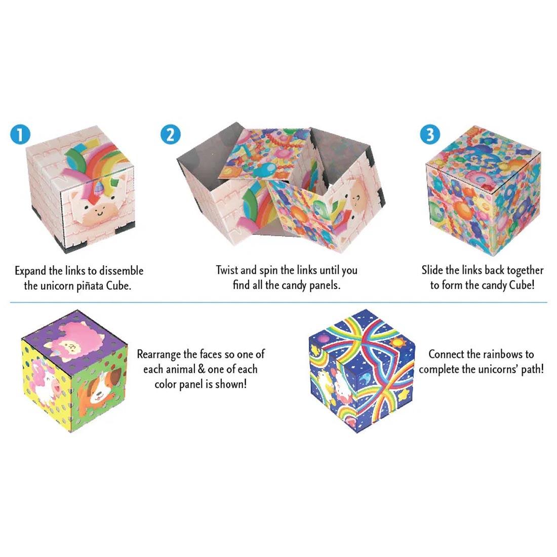 Instructions for Unicorns Block Chain Puzzles