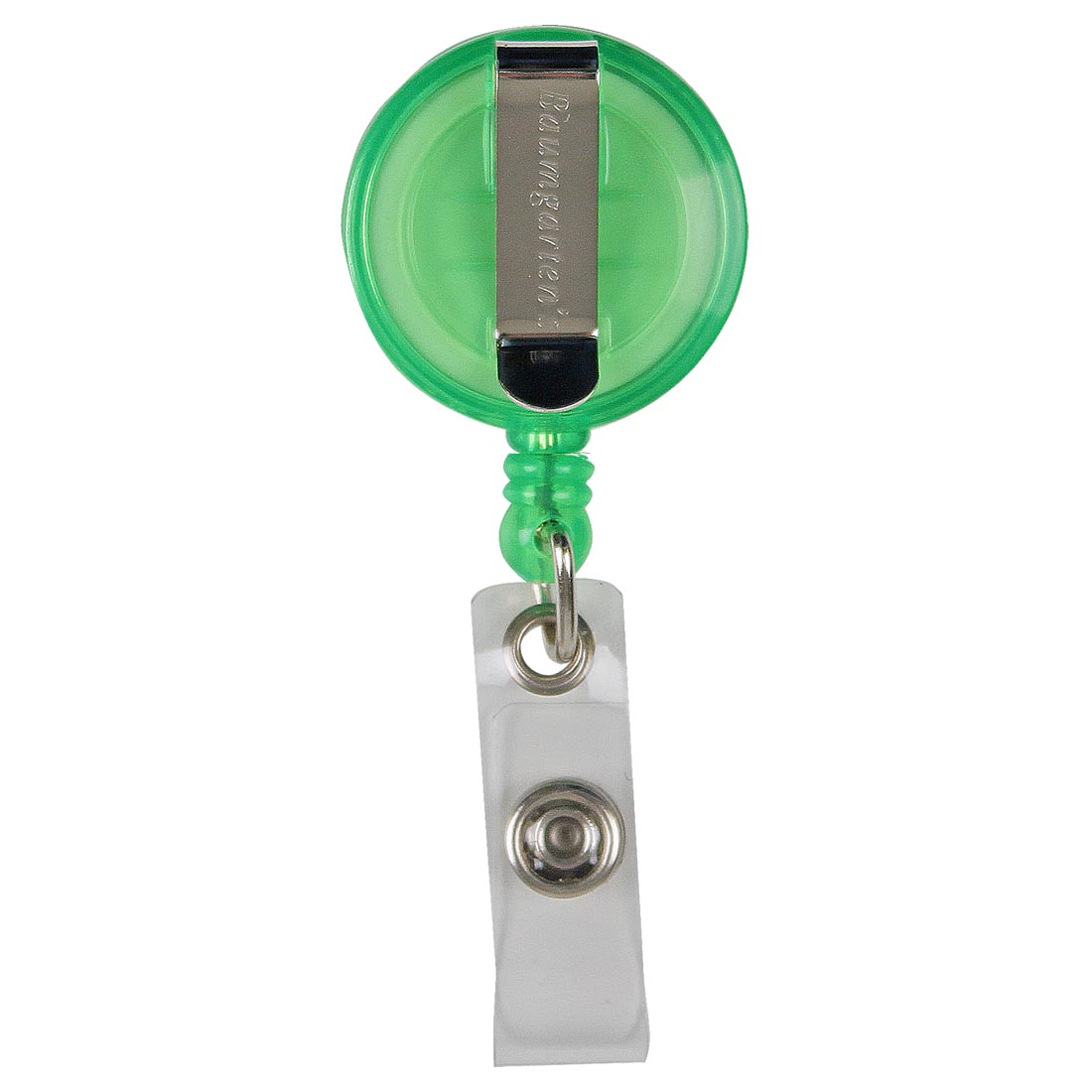 Translucent Lime Green ID Card Reel