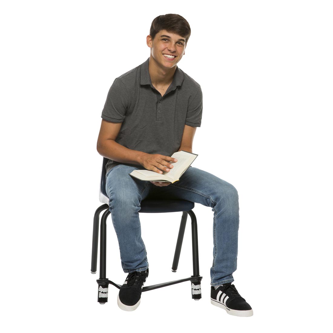 Person on a Chair using a Bouncyband
