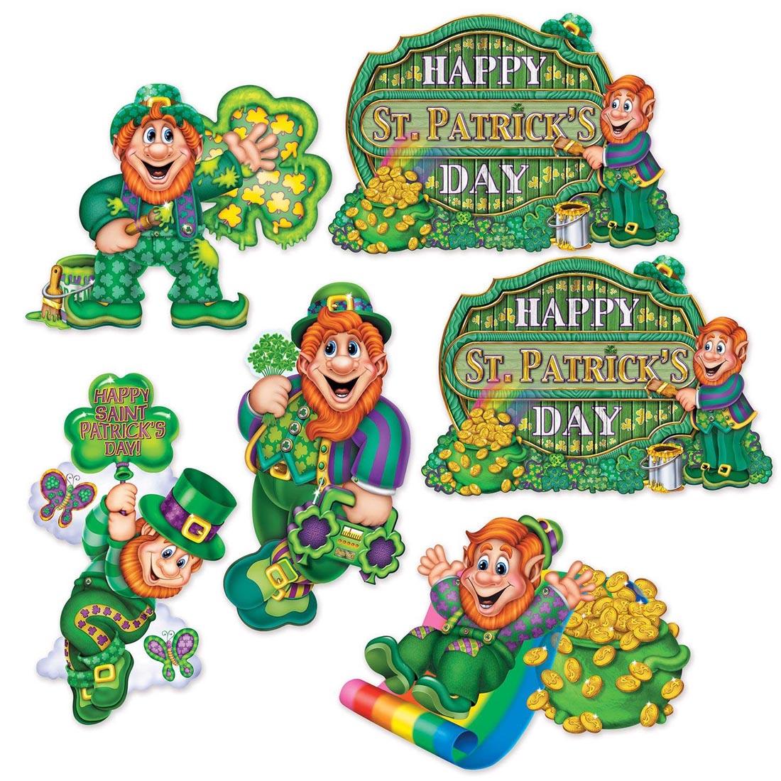 St. Patrick's Day Cut-Outs By Beistle Company