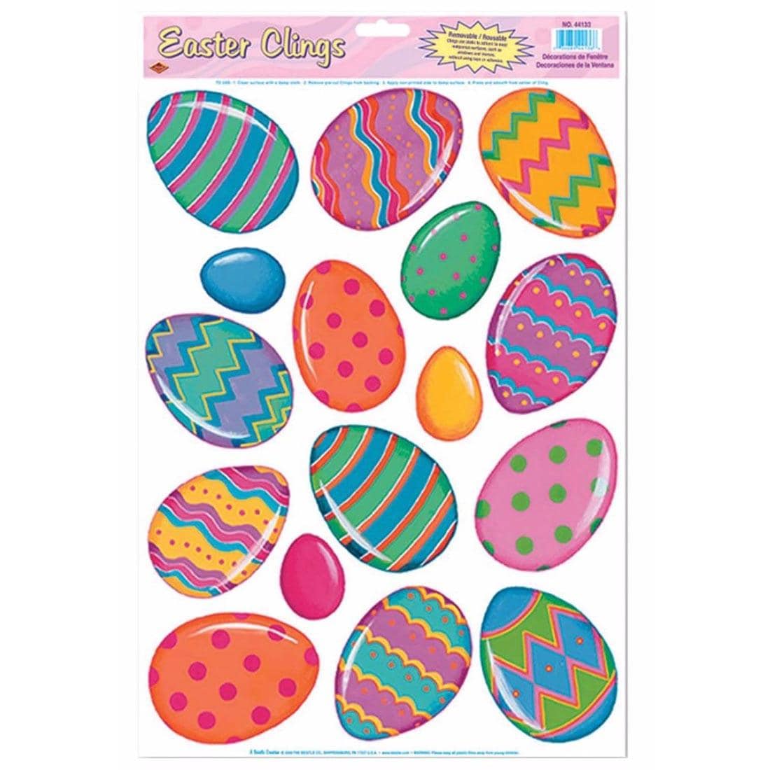 Easter Egg Window Clings