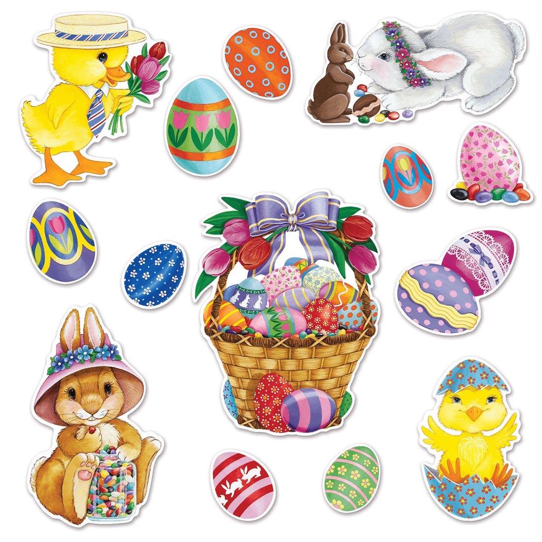 Easter Basket & Friends Cut-Outs By Beistle Company