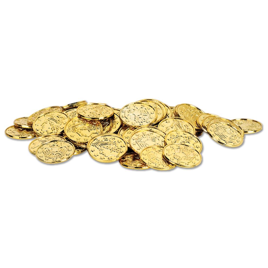 Gold Plastic Coins
