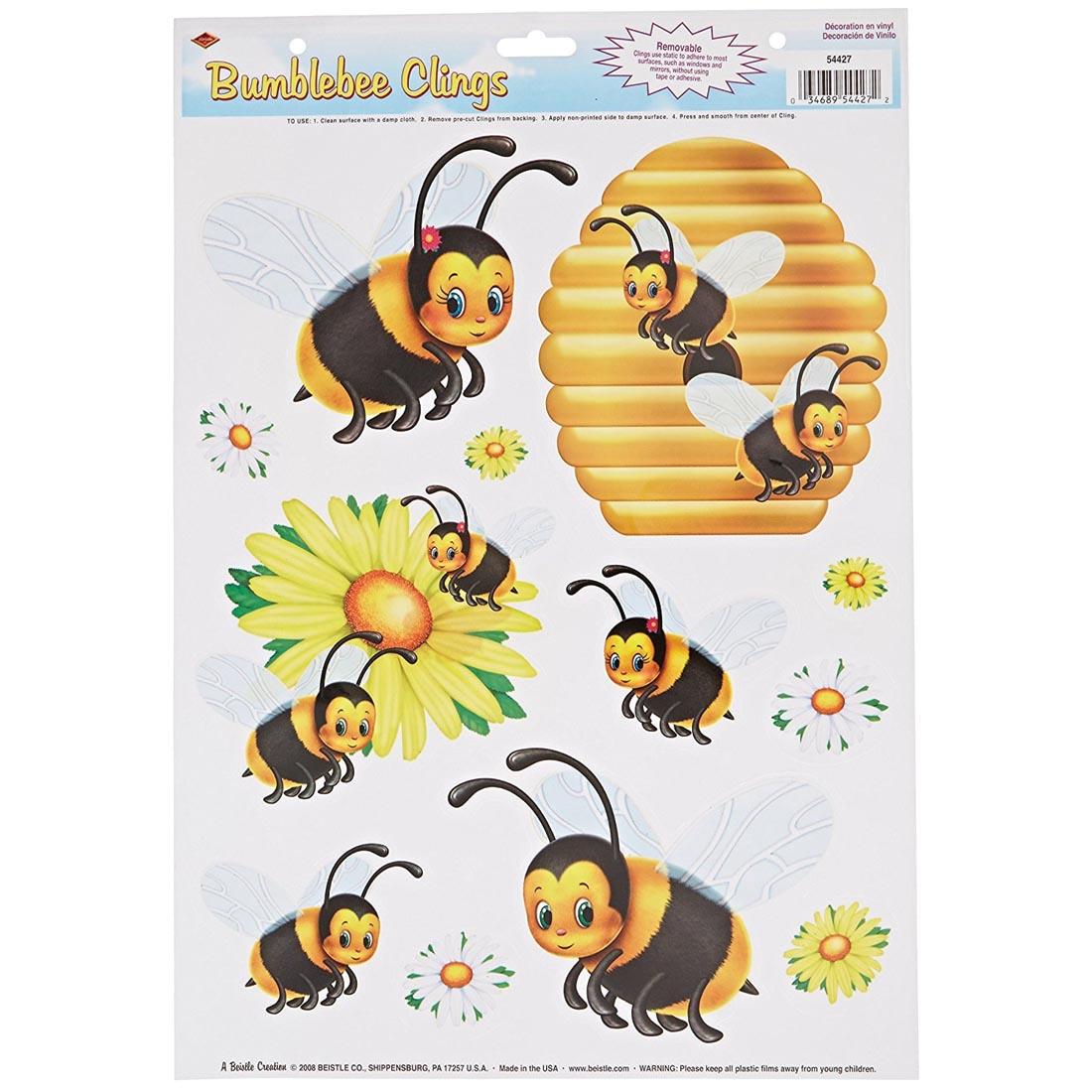 Bumblebee Window Clings