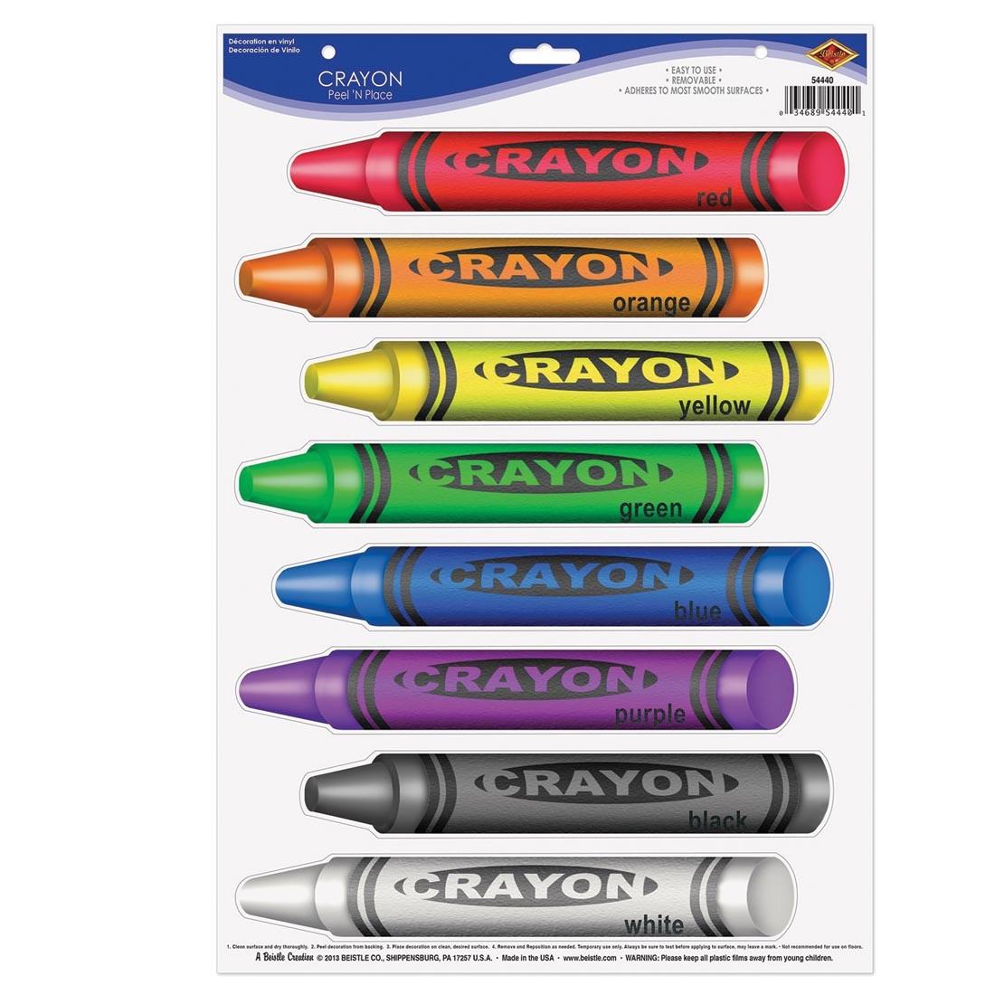 Crayon Wall Clings