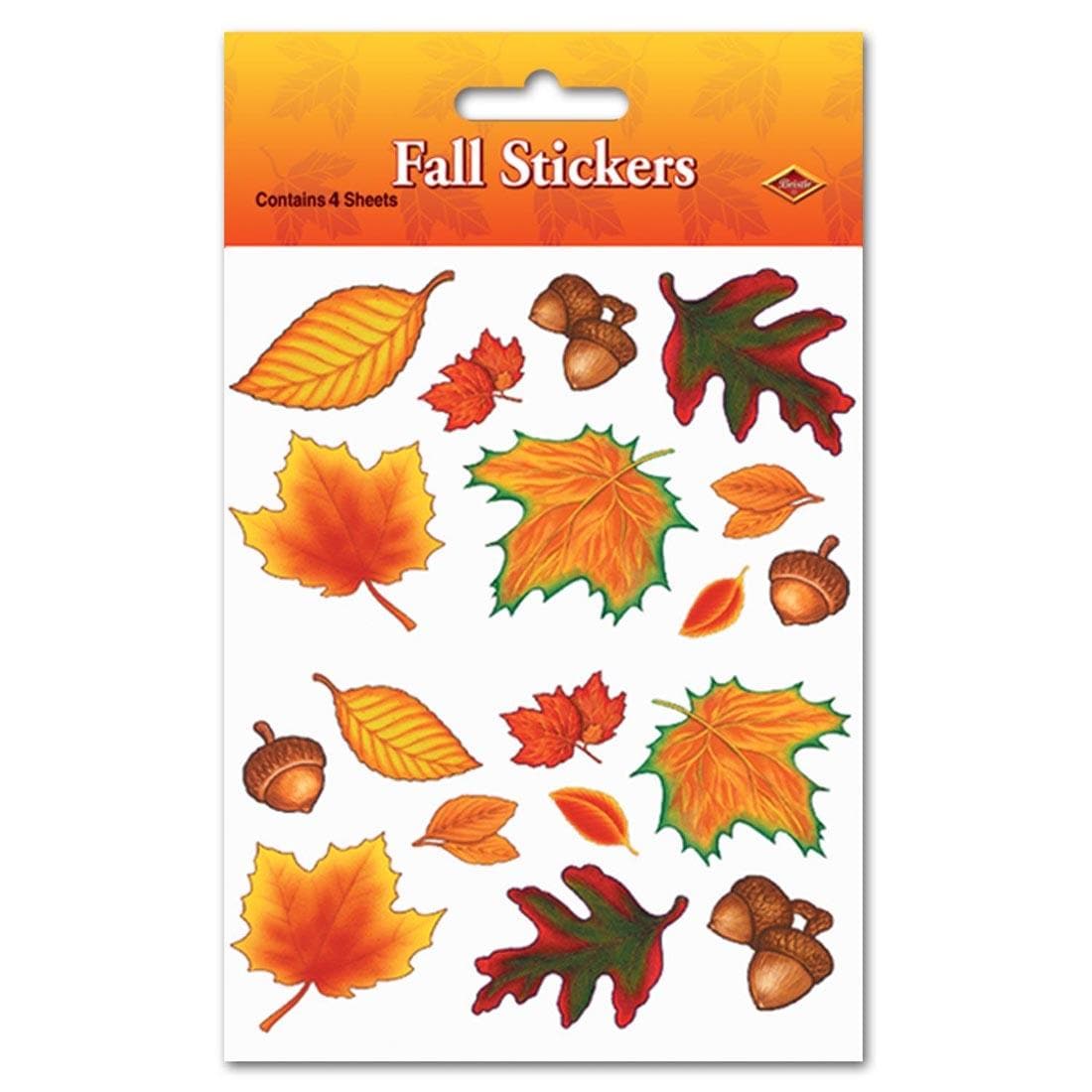 Fall Leaf Stickers By Beistle Company