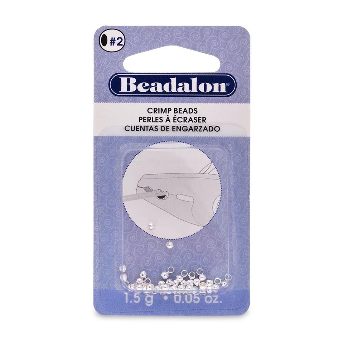 Beadalon Crimp Beads Size 2