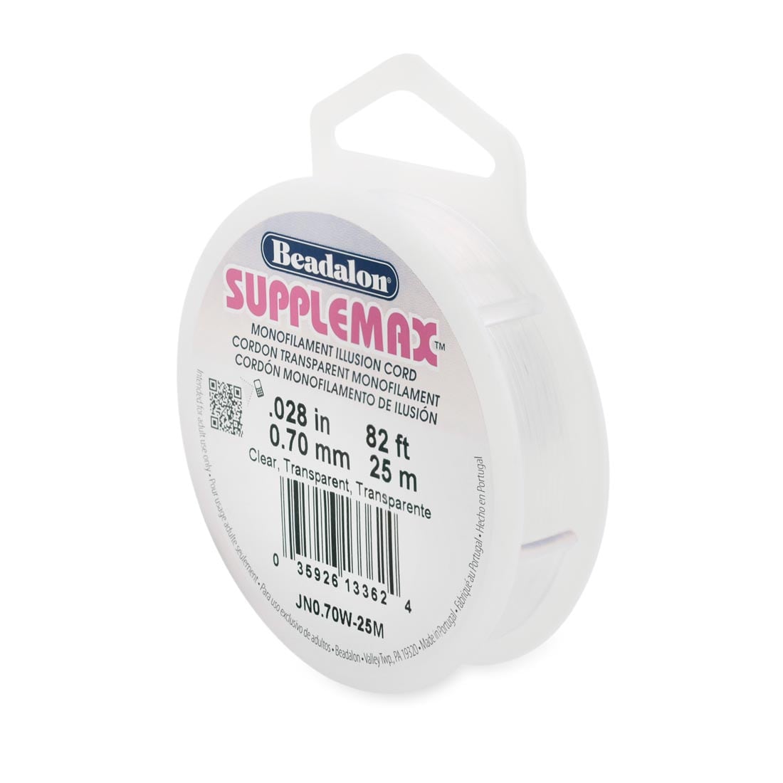 Beadalon SuppleMax Monofilament Illusion Cord