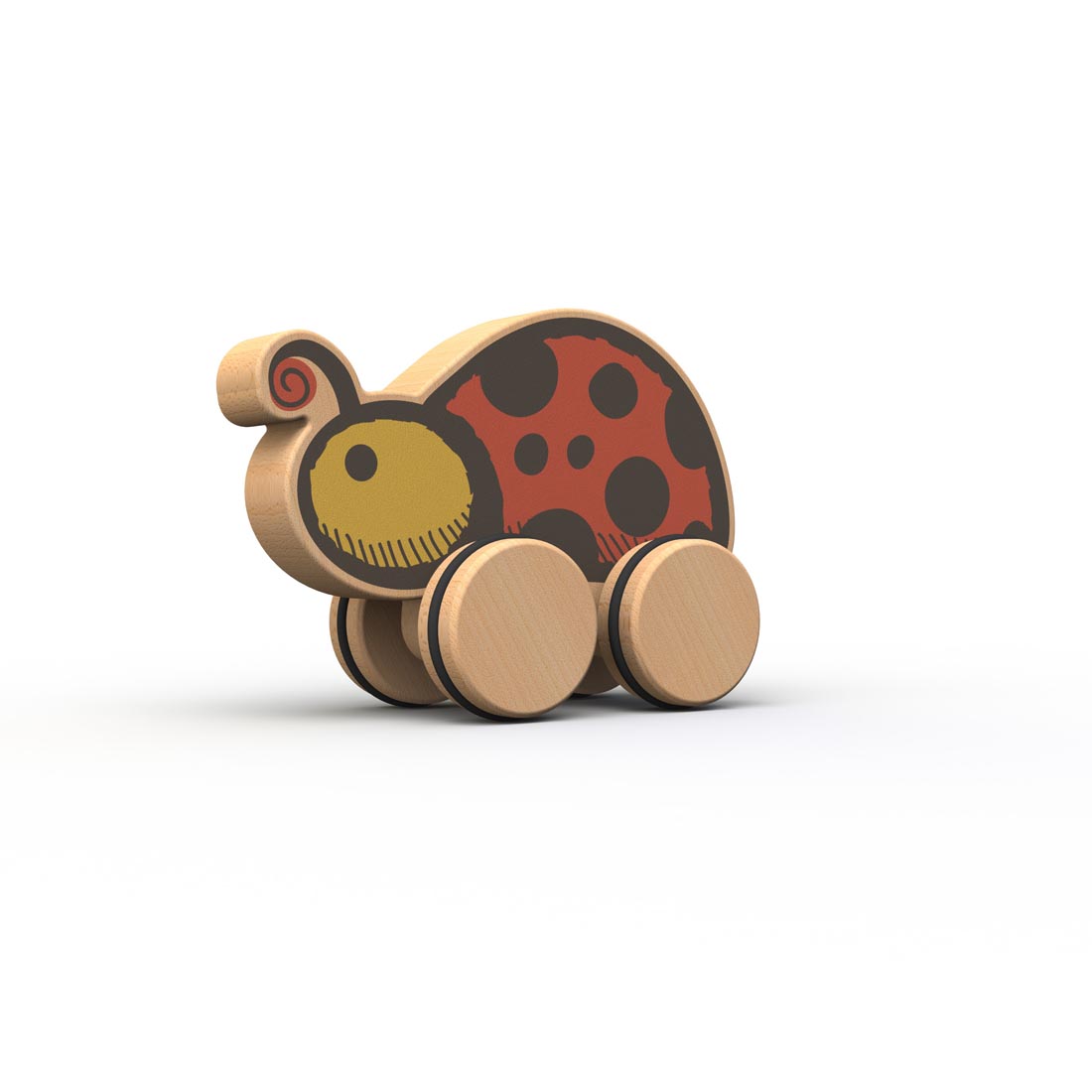 Garden Ladybug Pusharound by BeginAgain Toys