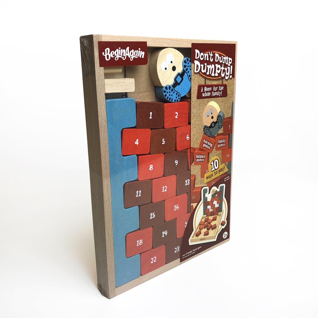 Package of Don't Dump Dumpty Game by BeginAgain Toys